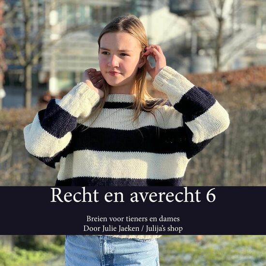 Recht en Averecht 6 - breien voor tieners en dames | breiboeken | hobbygigant.nl