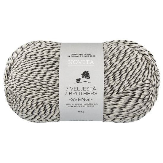 Novita 7 Veljestä Svengi 8121 | sokkenwol | hobbygigant.nl