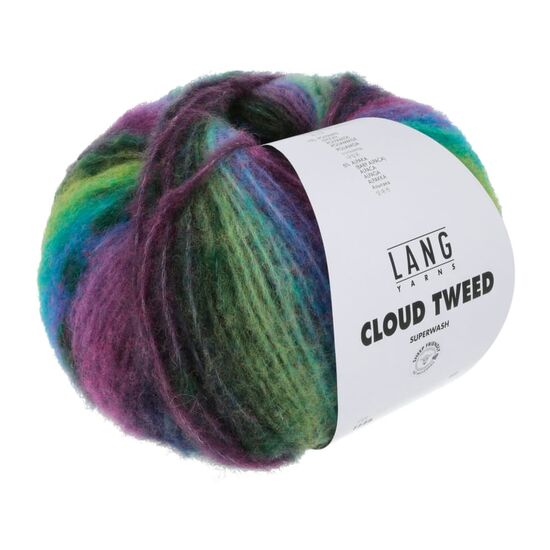 Damestrui Anna breien - Lang Yarns Cloud Tweed breipakket, 2 image