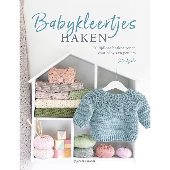 Babykleertjes haken - Vita Apala | baby haakboeken | hobbygigant.nl