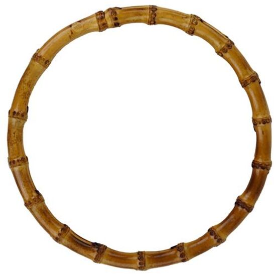 Tas handvat bamboe 18 cm - 2 stuks | tas bodems en handvatten | hobbygigant.nl