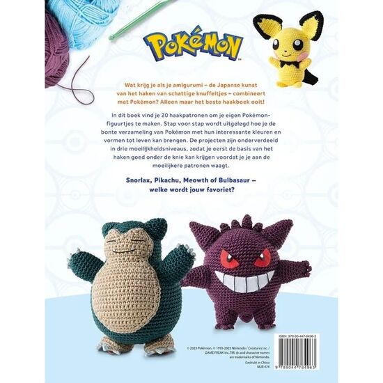 Pokémon haken - amigurumi haakboek | knuffels en amigurumi | hobbygigant.nl