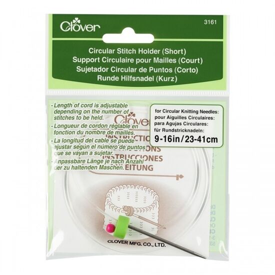 Stekenhouder voor rondbreien - Clover | brei accessoires | hobbygigant.nl