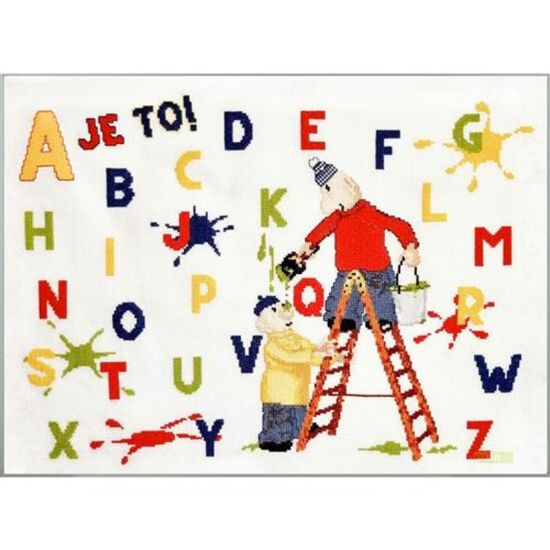 Buurman en Buurman borduren - telpakket Pako | Borduurpakket met telpatroon | hobbygigant.nl