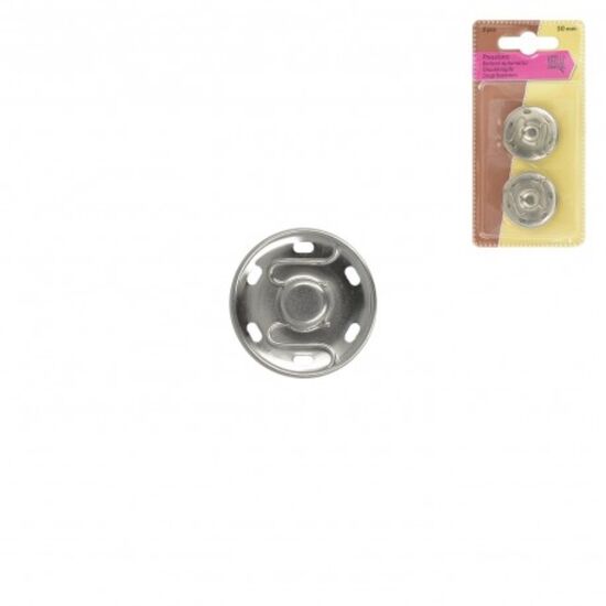 Opnaaibare Drukknopen 30 mm zilver | hobbygigant.nl Opnaaibare Drukknopen 30 mm zilver | hobbygigant.nl