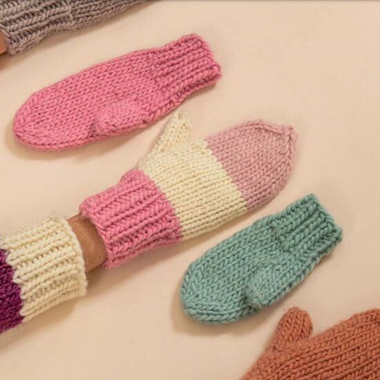 Kinderwanten breien - Novita Hygge Wool breipakket | hobbygigant.nl