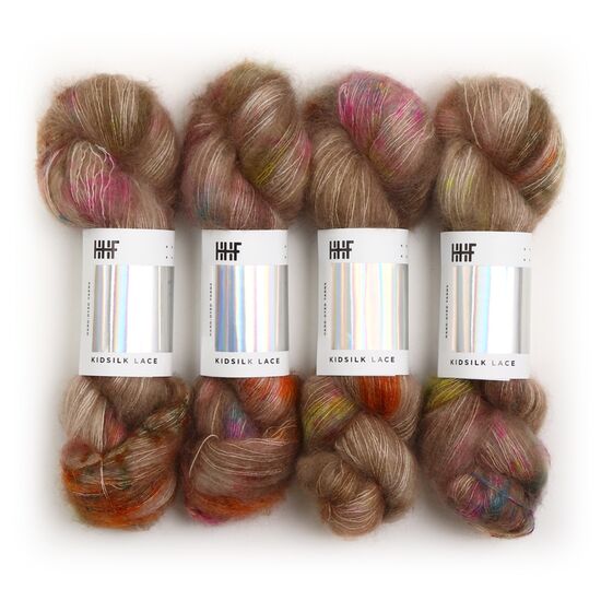 Hedgehock Fibres Kidsilk Lace - Artifact | handgeverfd mohairgaren | hobbygigant.nl