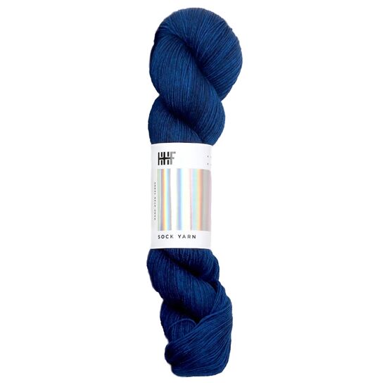 HHF Sock Yarn - Ink | handgeverfde sokkenwol | hobbygigant.nl