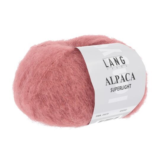 Lang damesvest met ajourpatroon breien - Alpaca Superlight breipakket, 3 image