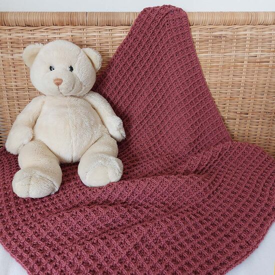 Wiegdekentje Sam haken - Hobby Gigant haakpakket | hobbygigant.nl