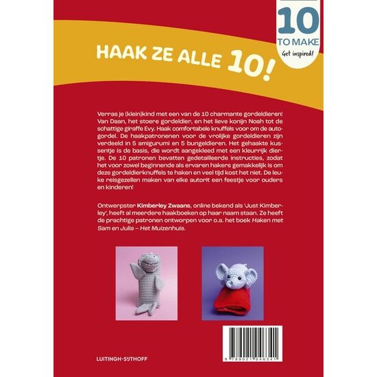 Gordeldieren haken - Kimberley Zwaans | haakboeken | hobbygigant.nl