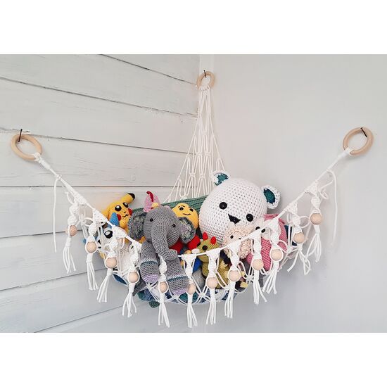 Speelgoed hangmat - Hobby Gigant macramé pakket Speelgoed hangmat - Hobby Gigant macramé pakket