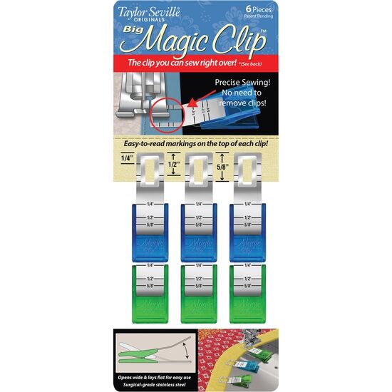 Magic Clip stofclips - groot | fournituren | hobbygigant.nl