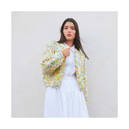 Kort zomervest breien - Lana Grossa Gelato breipakket | hobbygigant.nl