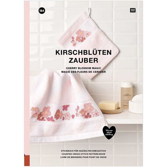 Cherry Blossom magic borduurboekje 184 - Rico Design | borduurpatronen | hobbygigant.nl