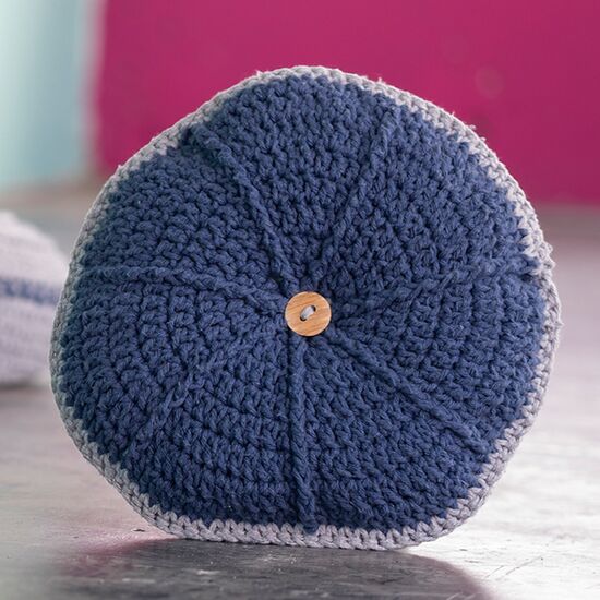 Klein rond kussen haken - FairMade haakpakket