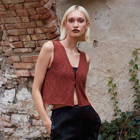 Zomer gilet topje breien - Lang Yarns Pride breipakket | hobbygigant.nl