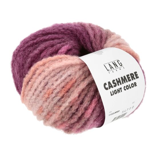 Lang Yarns Cashmere Light Color | volumineus kasjmier garen | hobbygigant.nl