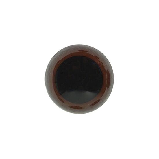 Veiligheidsoogjes bruin - per 10 stuks | hobbygigant.nl