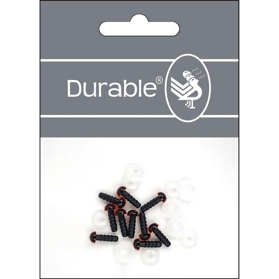 Veiligheidsoogjes rood - per 10 stuks | hobbygigant.nl