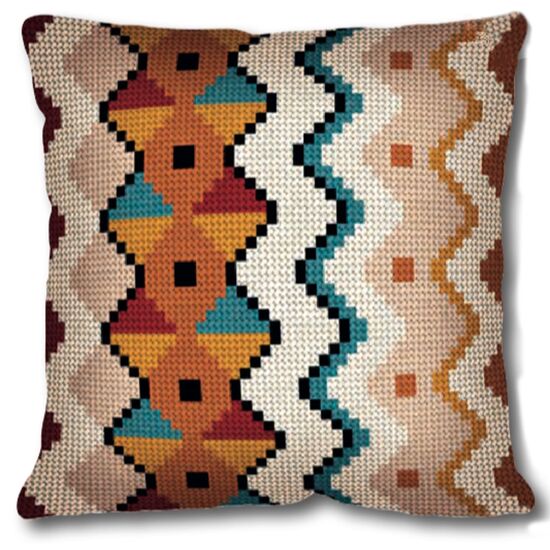 Borduurkussen Visgraat - SEG de Paris borduurpakket | borduurpakketten | hobbygigant.nl