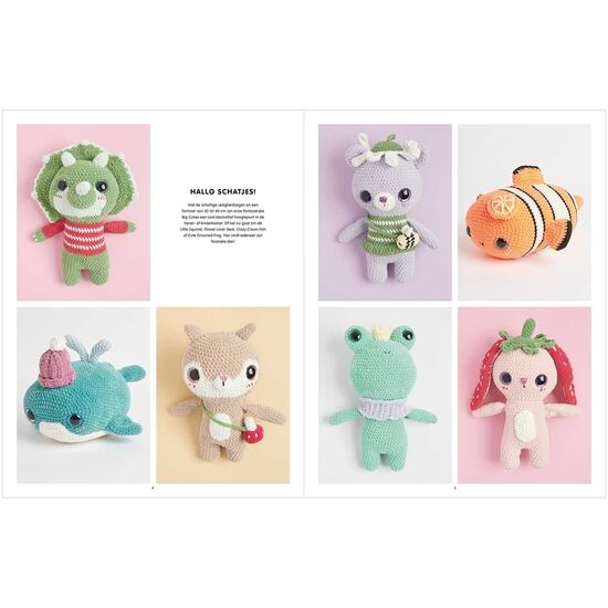 Chenillove Big Cuties - haakboek Rico Design | amigurumi haken | hobbygigant.nl