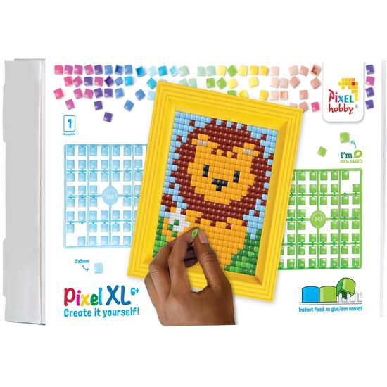 Leeuw - Pixelhobby XL pakket | pixel | hobbygigant.nl