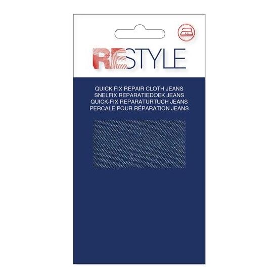 Snelfix Reparatiedoek Denim donkerblauw 210 | Restyle | Opstrijkbaar| HobbyGigant