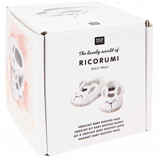Haakset baby slofjes konijn - Rico Design | hobbygigant.nl