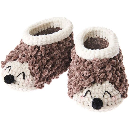 Baby slofjes egel haken - Rico Design haakpakket | hobbygigant.nl