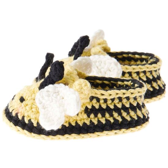 Baby slofjes bijtjes haken - Rico Design haakpakket | hobbygigant.nl