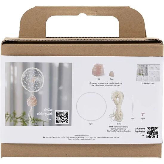 Macramé dromenvanger hobbyset - Creativ Company | hobbygigant.nl Macramé dromenvanger hobbyset - Creativ Company | hobbygigant.nl