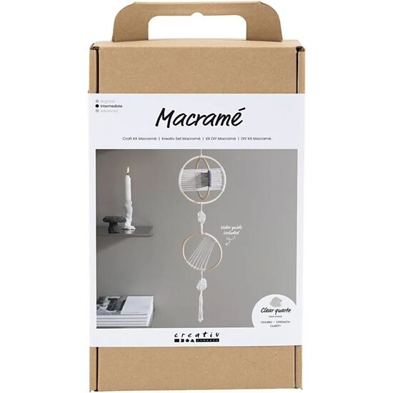 Hobbyset Macramé hanger - Creativ Company | hobbygigant.nl Hobbyset Macramé hanger - Creativ Company | hobbygigant.nl