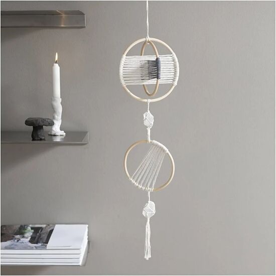 Hobbyset Macramé hanger - Creativ Company | hobbygigant.nl Hobbyset Macramé hanger - Creativ Company | hobbygigant.nl