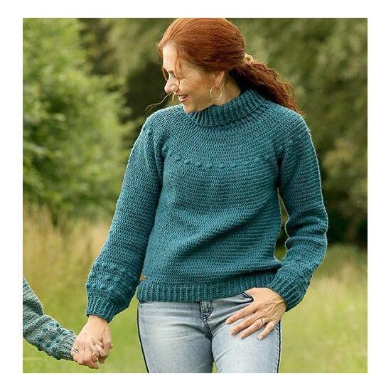 Dames coltrui haken - Linda Modderman haakpakket | hobbygigant.nl