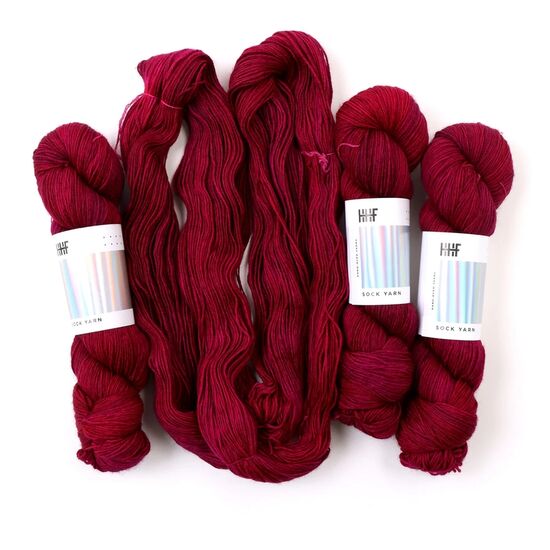 HHF Sock Yarn - Plump | handgeverfde sokkenwol | hobbygigant.nl