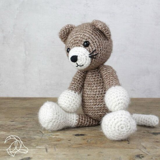 Robbin kat haken - Hardicraft haakpakket | hobbygigant.nl