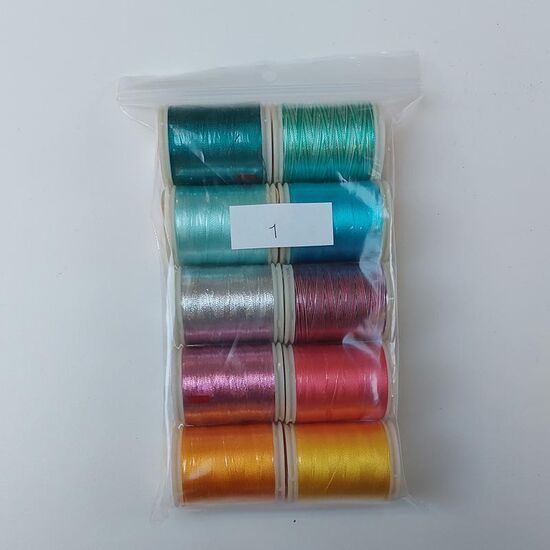 Wonderfil set 1 - 10 klosjes naaigaren