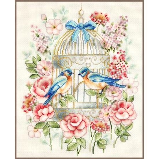 Kleurrijke vogels borduren - Vervaco borduurpakket | hobbygigant.nl