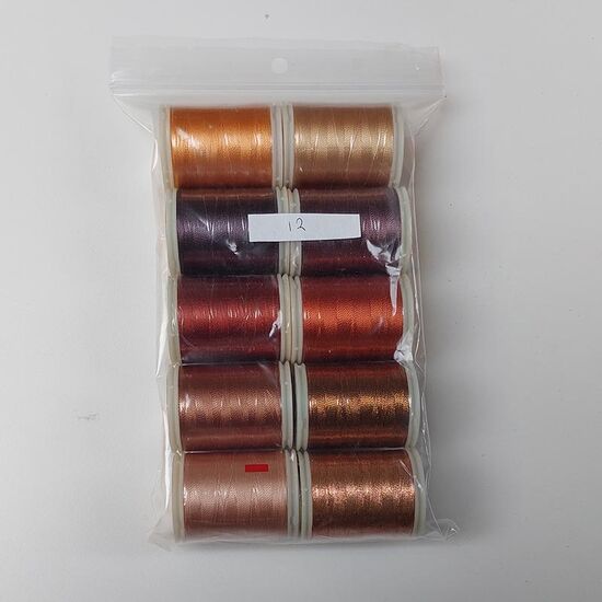 Wonderfil set 12 - 10 klosjes naaigaren