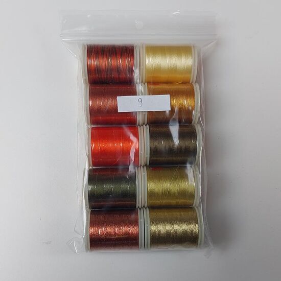 Wonderfil set 9 - 10 klosjes naaigaren