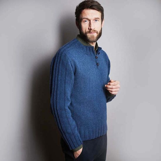 Merino herentrui breien - Lamana Como breipakket  | hobbygigant.nl