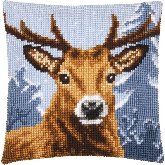 Hert borduurkussen | Vervaco borduurpakket | hobbygigant.nl