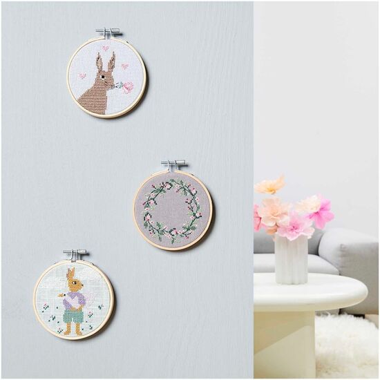 Borduurpakket konijn - Rico Design | hobbygigant.nl