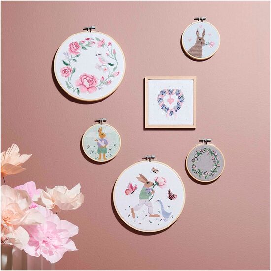 Borduurpakket konijn - Rico Design | hobbygigant.nl