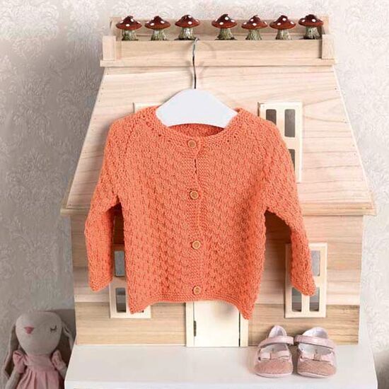 Babyvestje van biologische katoen breien - Lang Yarns breipakket | hobbygigant.nl