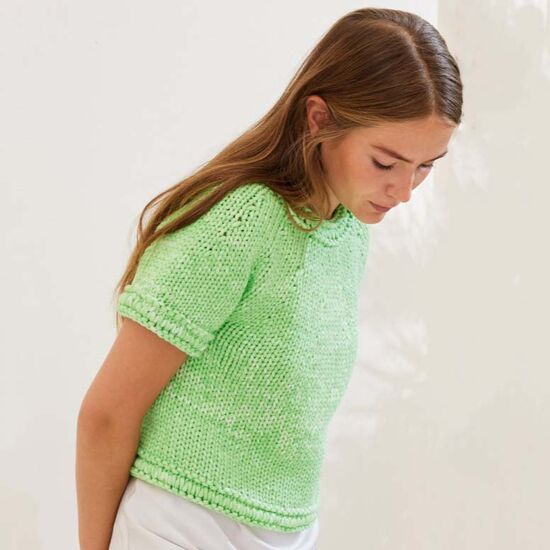 Dames shirt breien - Lana Grossa Gelato Vintage breipakket | hobbygigant.nl