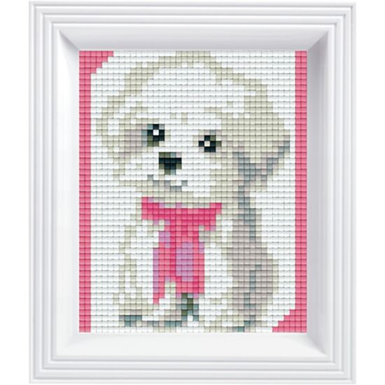 Pixelhobby Classic Hondje 10x12 cm | hobbygigant.nl