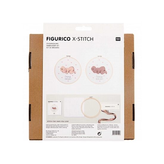 Borduurpakket Figurico Baby - Rico Design | hobbygigant.nl