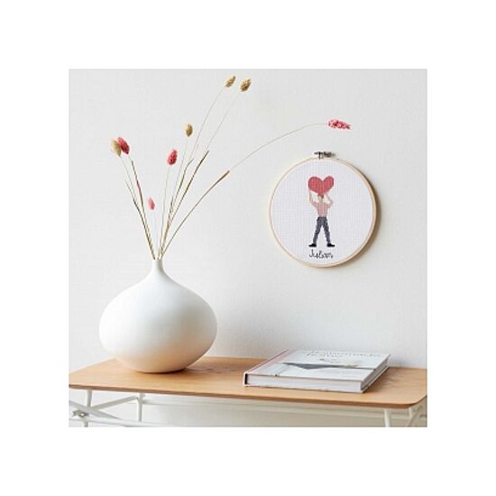 Borduurpakket Figurico You Rock My World - Rico Design | hobbygigant.nl